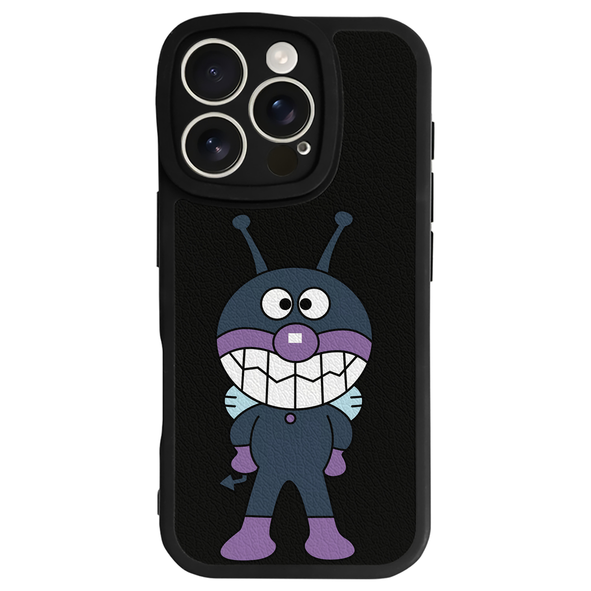 （画像用） アンパンマン Anpanman 【iPhone 16シリーズ対応】シリコンスマホケース（レザー調） 材質：シリコン